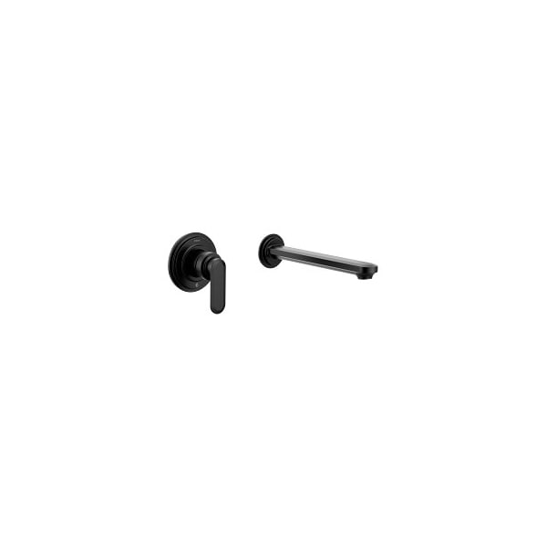 Greenfield One-Handle Tub Filler in Matte Black
